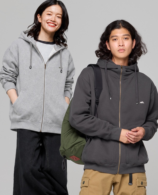 クリフメイヤー[公式] 裏起毛ZIPパーカー MENS 2623106