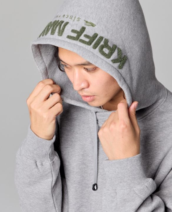 クリフメイヤー[公式] サガラ刺繍裏起毛パーカー(フードロゴ) MENS 2623107