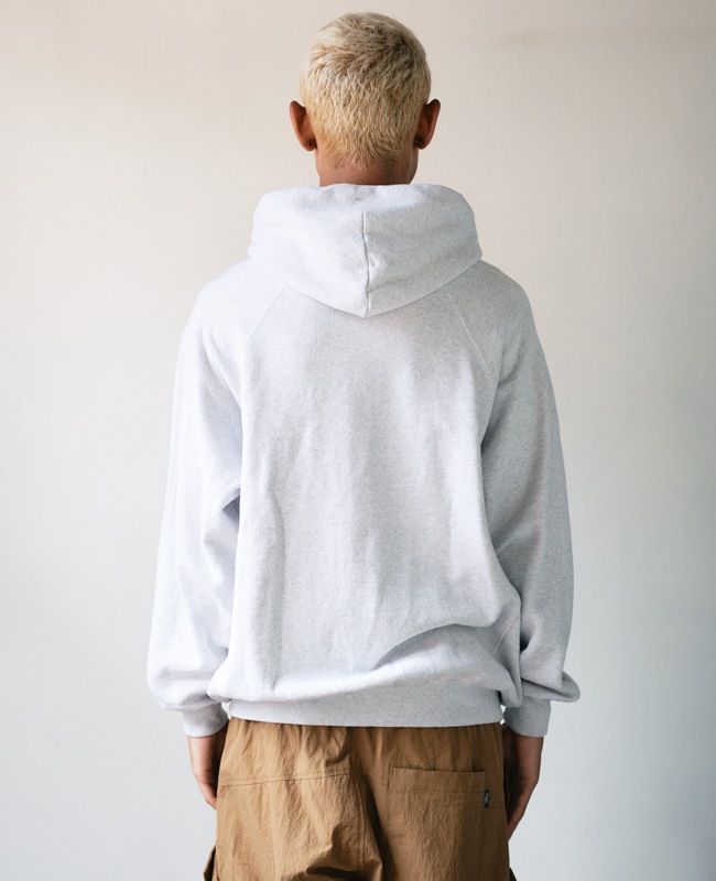 Bukta ヘビーOZ裏起毛スプリットラグランパーカー MENS BU2415804