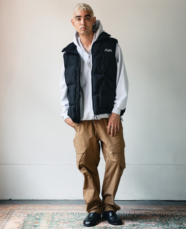 Bukta ヘビーOZ裏起毛スプリットラグランパーカー MENS BU2415804