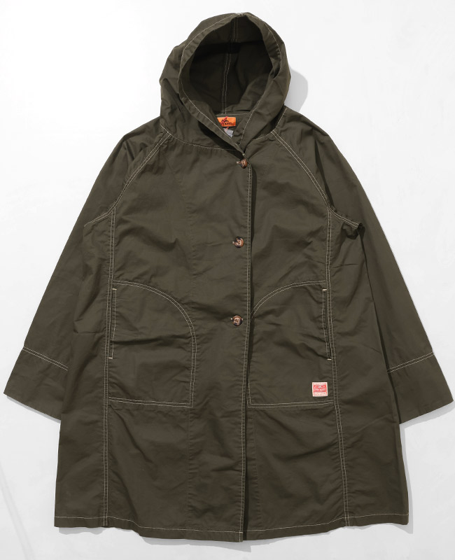 クリフメイヤー[公式] ライトツイルフードトレンチコート LADYS