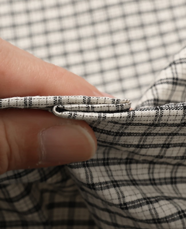 クリフメイヤー[公式] シアサッカーチェックドアシャツ MENS 2535103