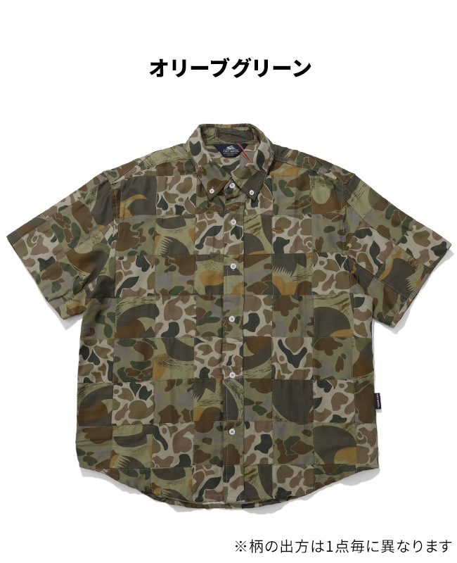 クリフメイヤー[公式] パッチワーク半袖シャツ MENS 2553100 | MENS