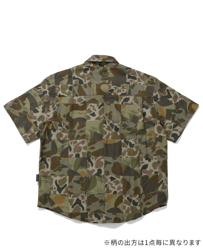 クリフメイヤー[公式] パッチワーク半袖シャツ MENS 2553100 | MENS