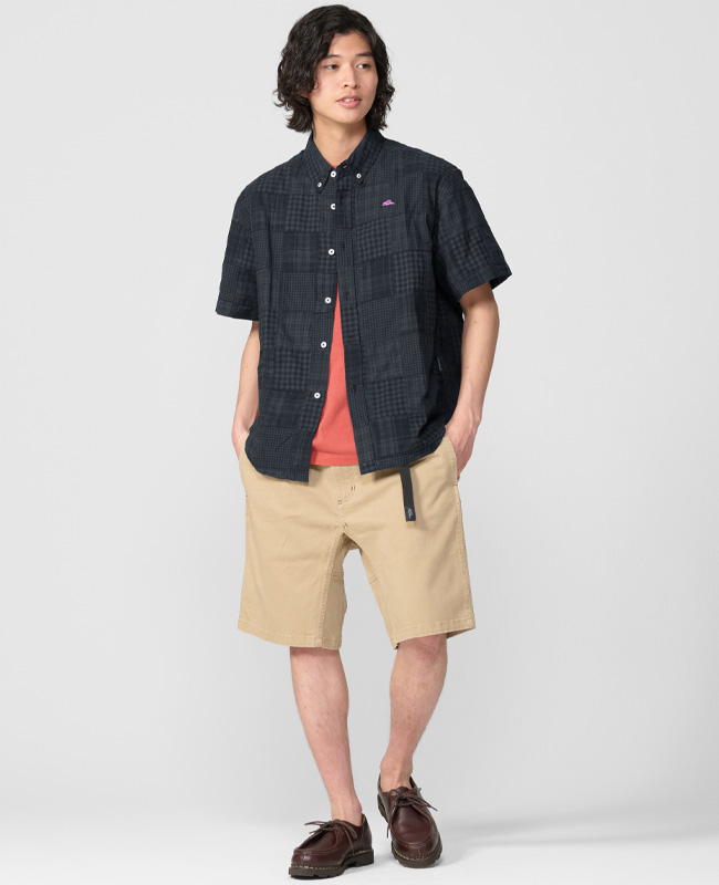 クリフメイヤー[公式] パッチワーク半袖シャツ MENS 2553100 | MENS