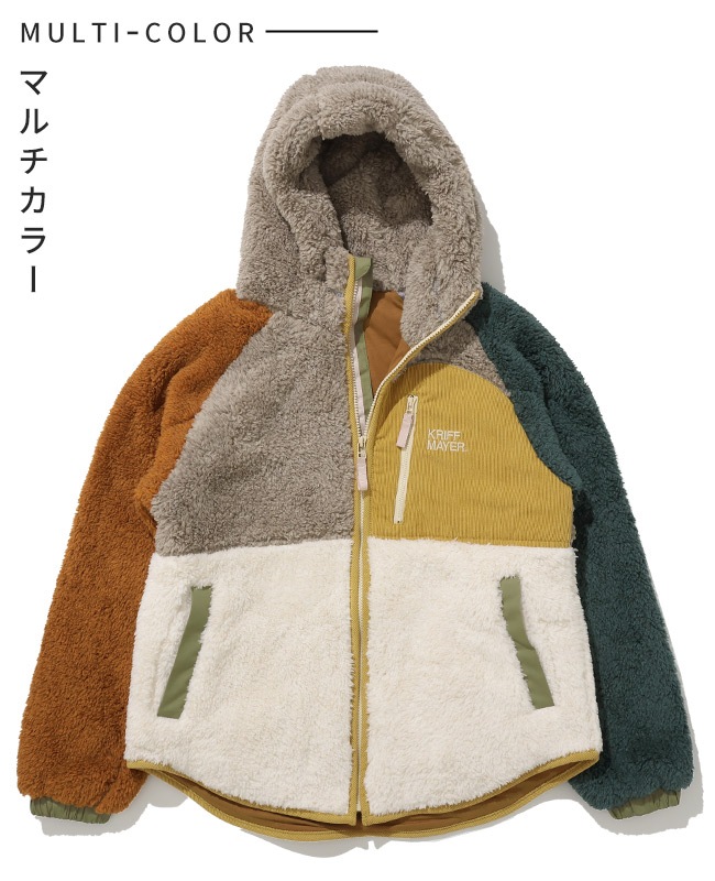 クリフメイヤー[公式] シャギーボアフードJK LADYS W2514407