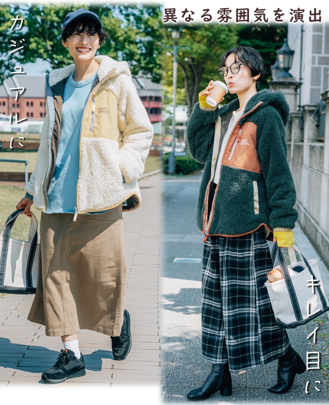 クリフメイヤー[公式] シャギーボアフードJK LADYS W2514407