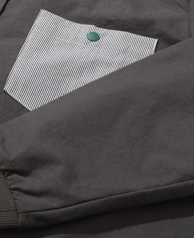 クリフメイヤー[公式] バンドカラー袖リブハッピーシャツ MENS 2537000