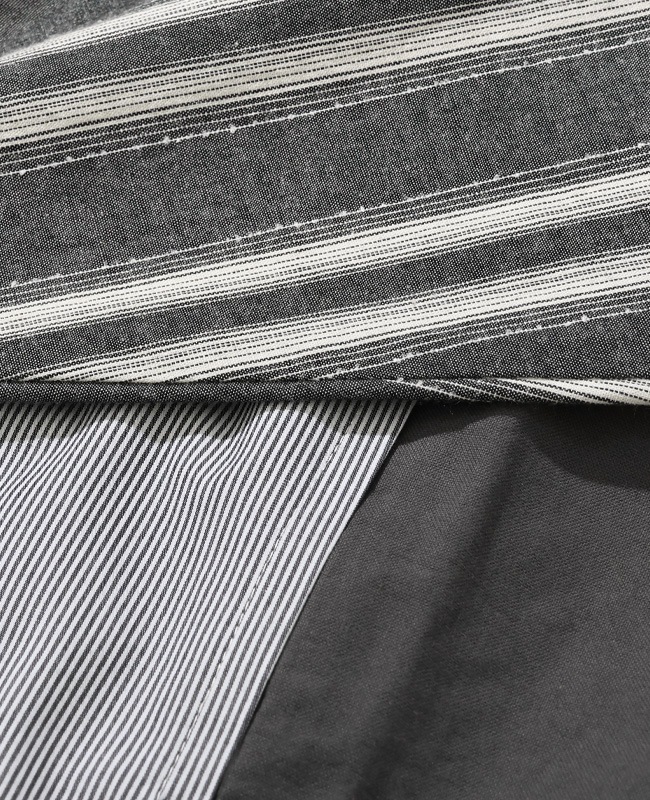 クリフメイヤー[公式] バンドカラー袖リブハッピーシャツ MENS 2537000