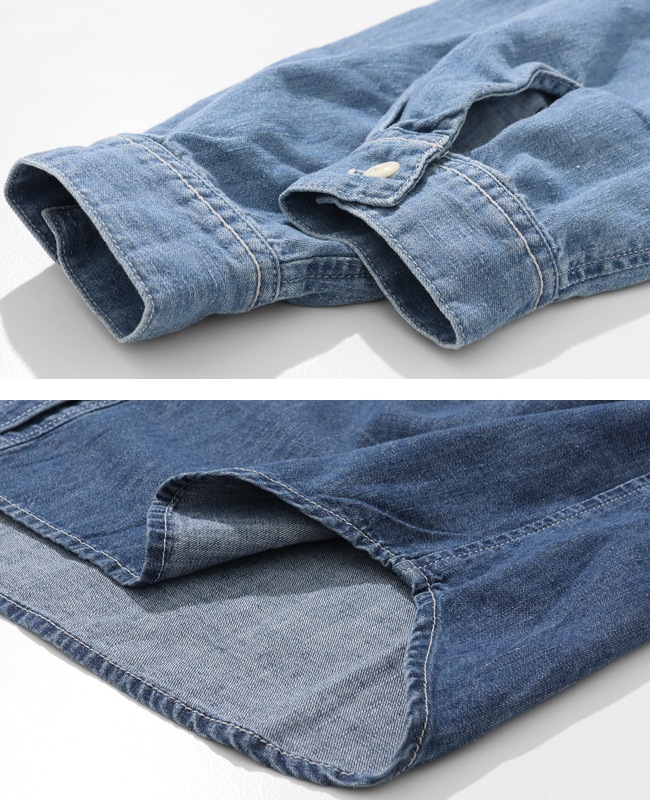 クリフメイヤー[公式] デニム刺繍シャツ LADYS W2514005