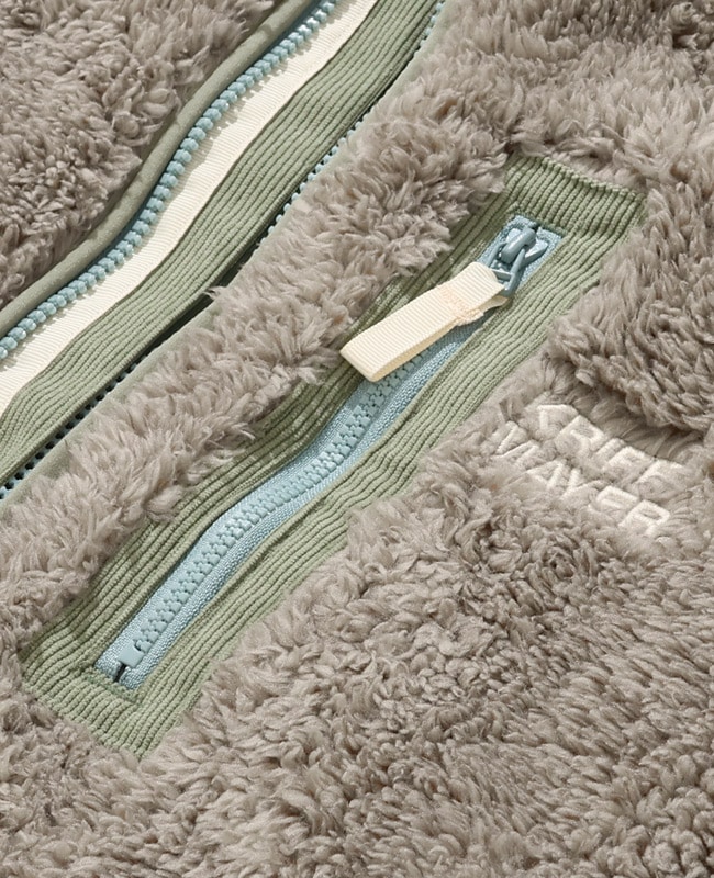 クリフメイヤー[公式] シャギーボアロングフードJK LADYS W2514409