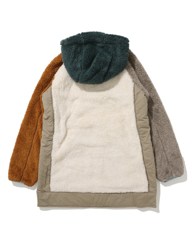 クリフメイヤー[公式] シャギーボアロングフードJK LADYS W2514409