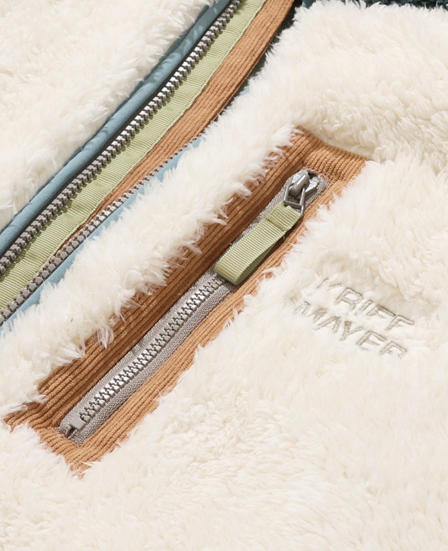 クリフメイヤー[公式] シャギーボアロングフードJK LADYS W2514409