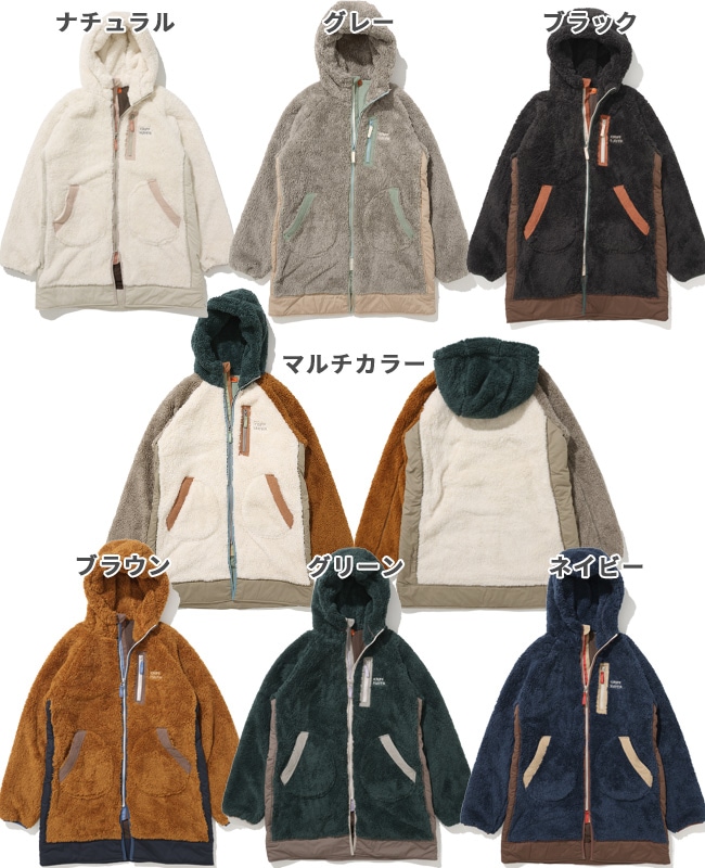 クリフメイヤー[公式] シャギーボアロングフードJK LADYS W2514409