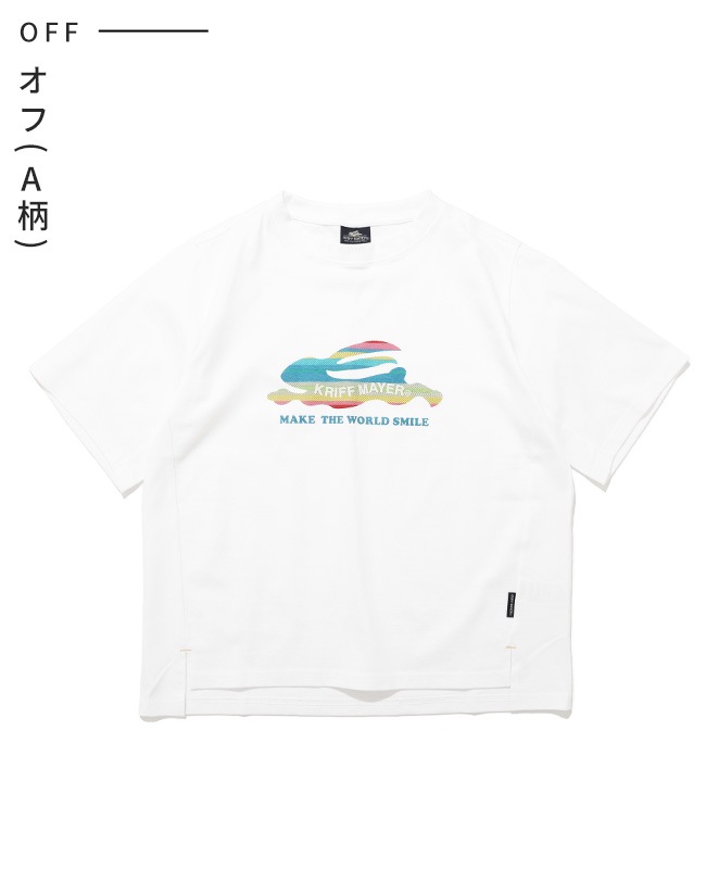 クリフメイヤー[公式] 柄ロゴ半袖Tシャツ LADYS W2546305
