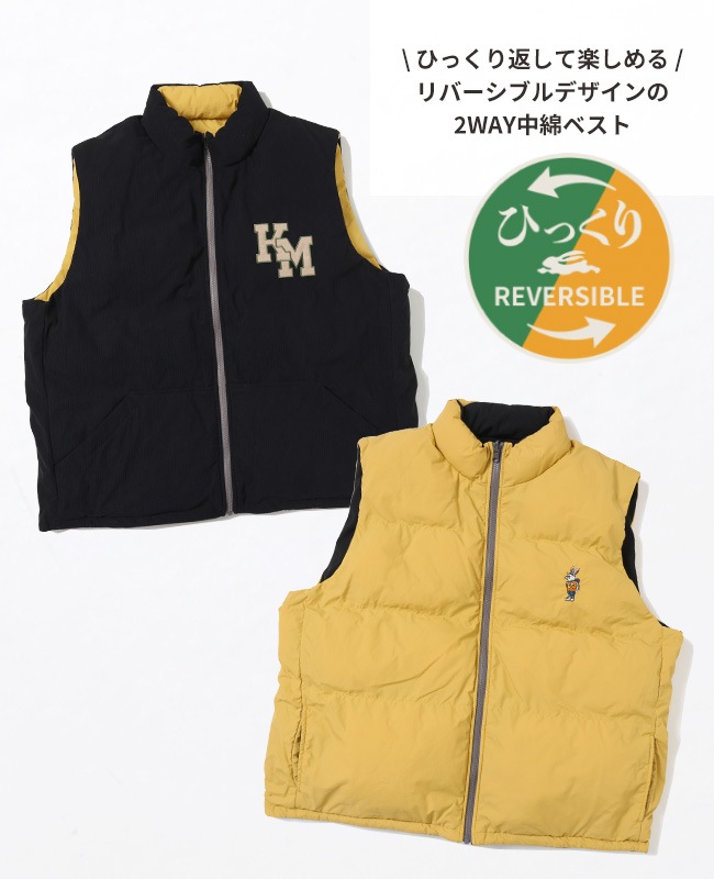 クリフメイヤー[公式] ひっくり中綿ベスト MENS 2417800