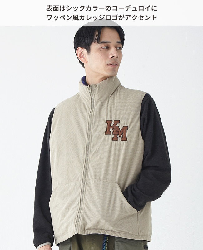 クリフメイヤー[公式] ひっくり中綿ベスト MENS 2417800
