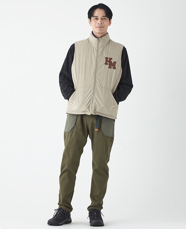 クリフメイヤー[公式] ひっくり中綿ベスト MENS 2417800