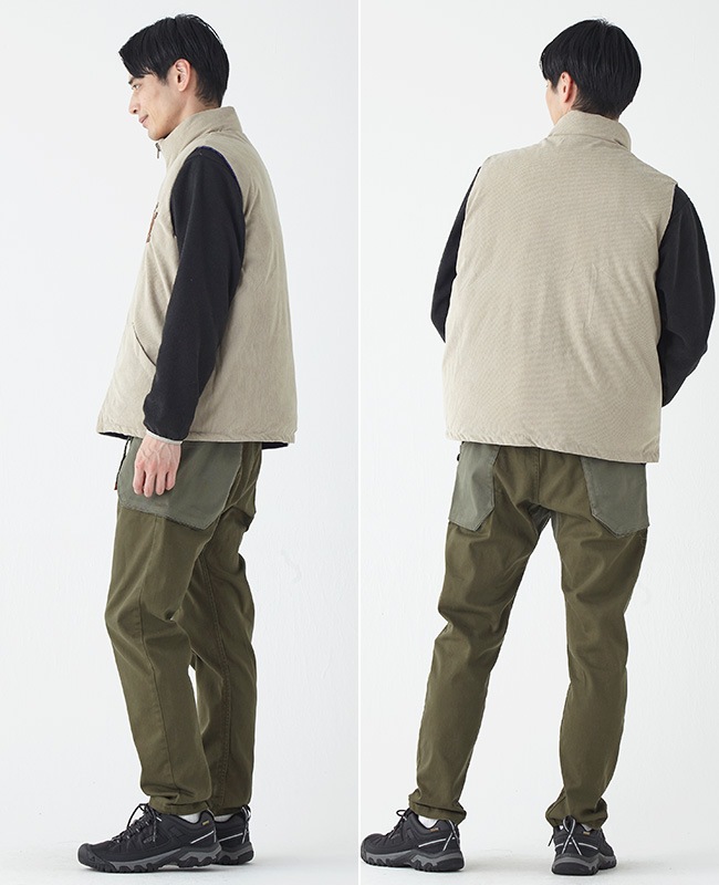 クリフメイヤー[公式] ひっくり中綿ベスト MENS 2417800