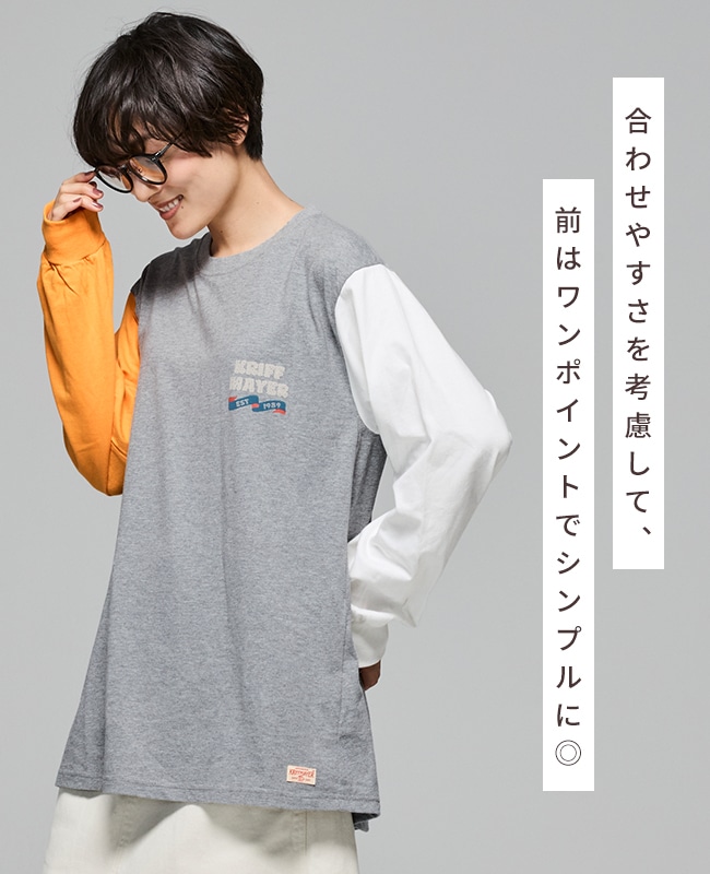 クリフメイヤー[公式] 発泡プリントAラインチュニック LADYS W2517829