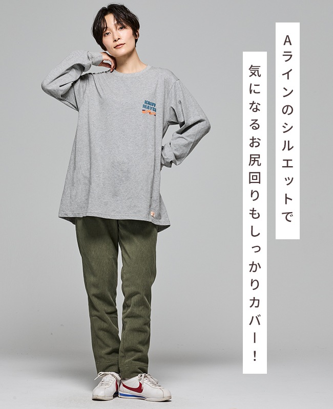 クリフメイヤー[公式] 発泡プリントAラインチュニック LADYS W2517829