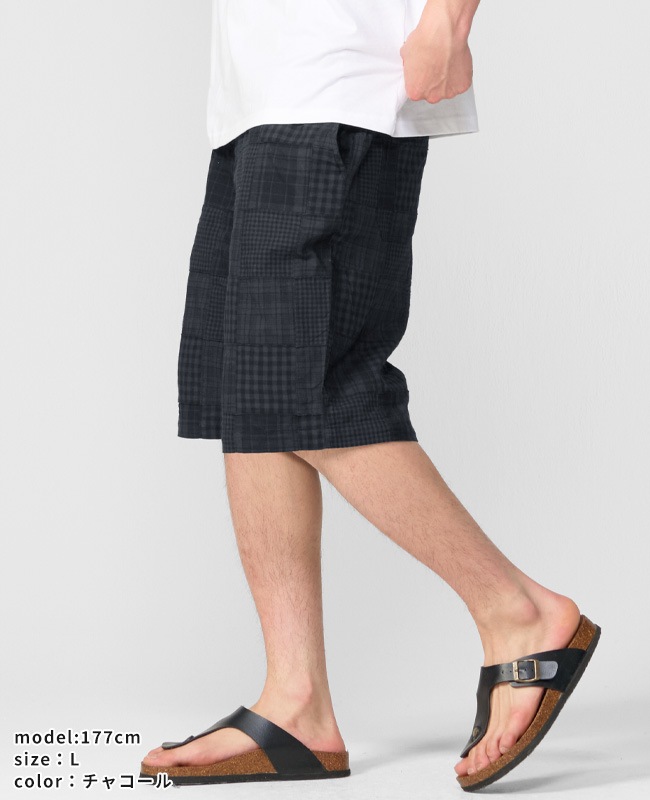 クリフメイヤー[公式] 	パッチワークショーツ MENS 2553103