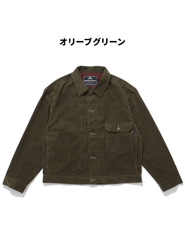クリフメイヤー[公式] コーデュロイトラッカージャケット MENS 2615103