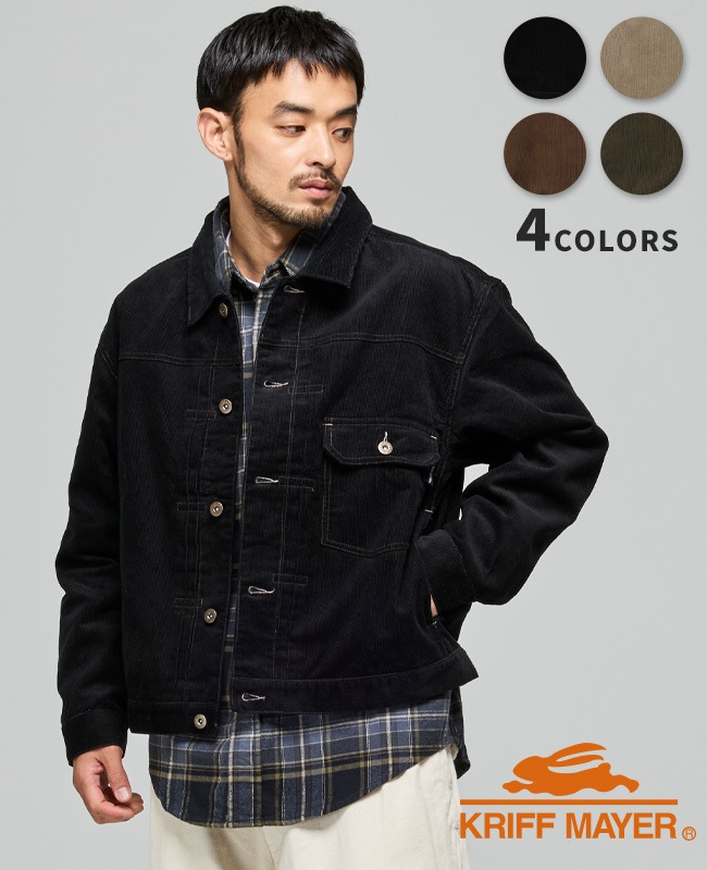 クリフメイヤー[公式] コーデュロイトラッカージャケット MENS 2615103