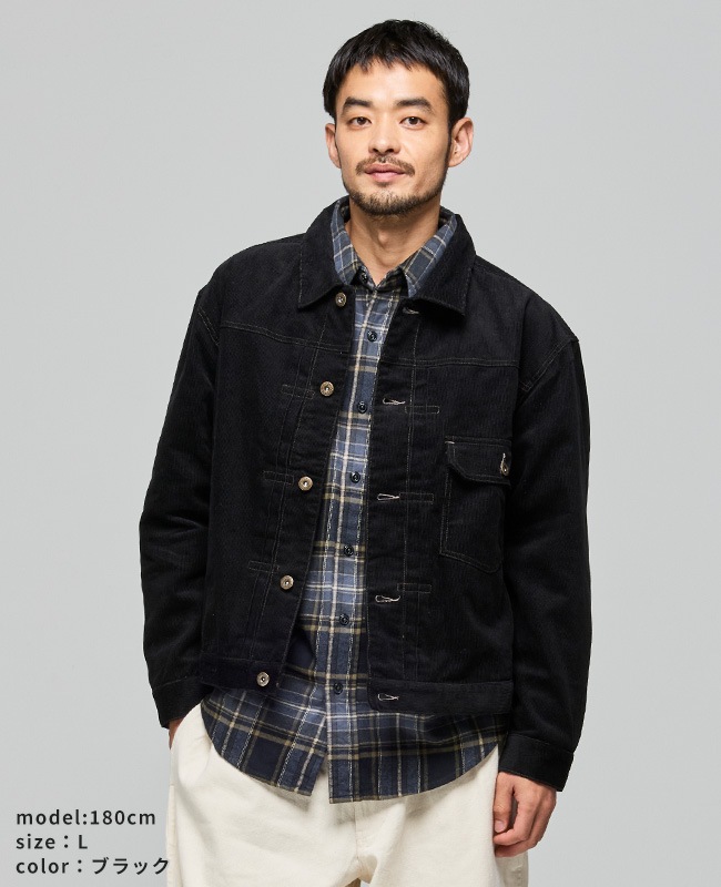 クリフメイヤー[公式] コーデュロイトラッカージャケット MENS 2615103