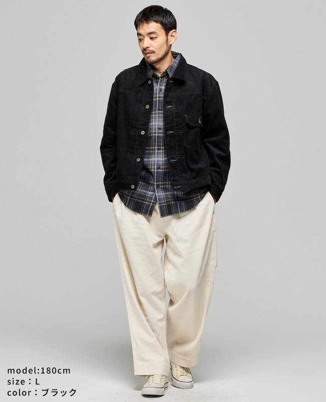 クリフメイヤー[公式] コーデュロイトラッカージャケット MENS 2615103
