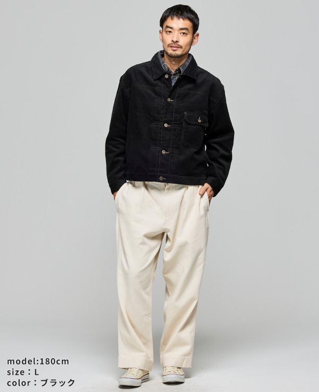クリフメイヤー[公式] コーデュロイトラッカージャケット MENS 2615103