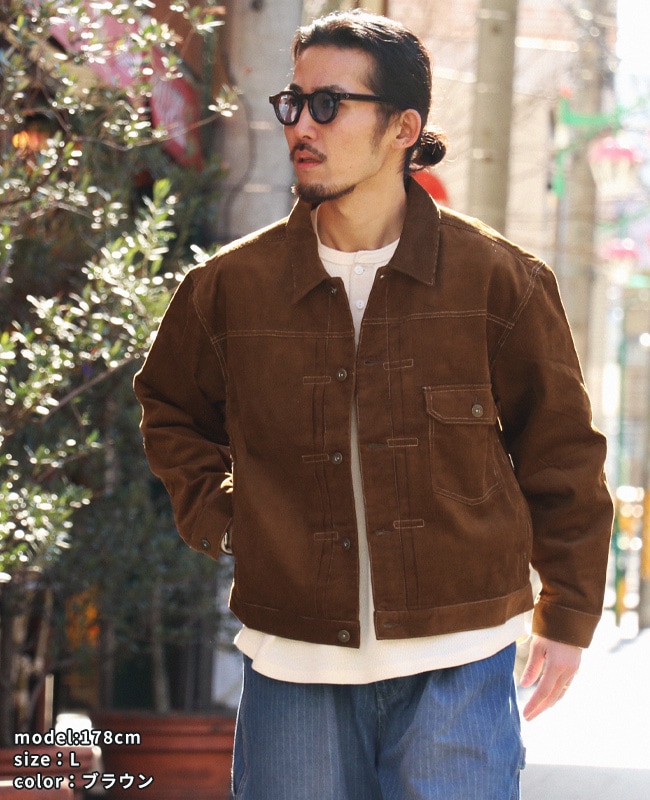 クリフメイヤー[公式] コーデュロイトラッカージャケット MENS 2615103