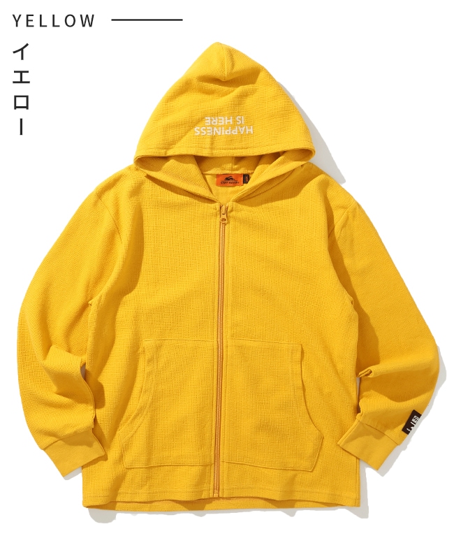 キャロウェイ★ダブルジップ 撥水 パーカー レモンイエロー Mサイズ キャロウェイダブルジップ 撥水 パーカー レモンイエロー Mサイズ