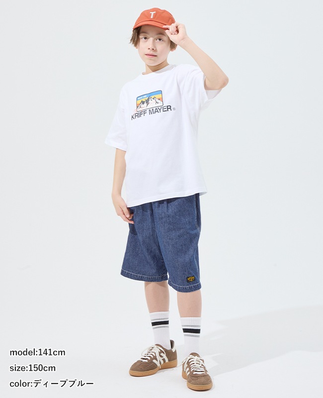 クリフメイヤー[公式] ライトオンスデニムショーツ KIDS J2545130