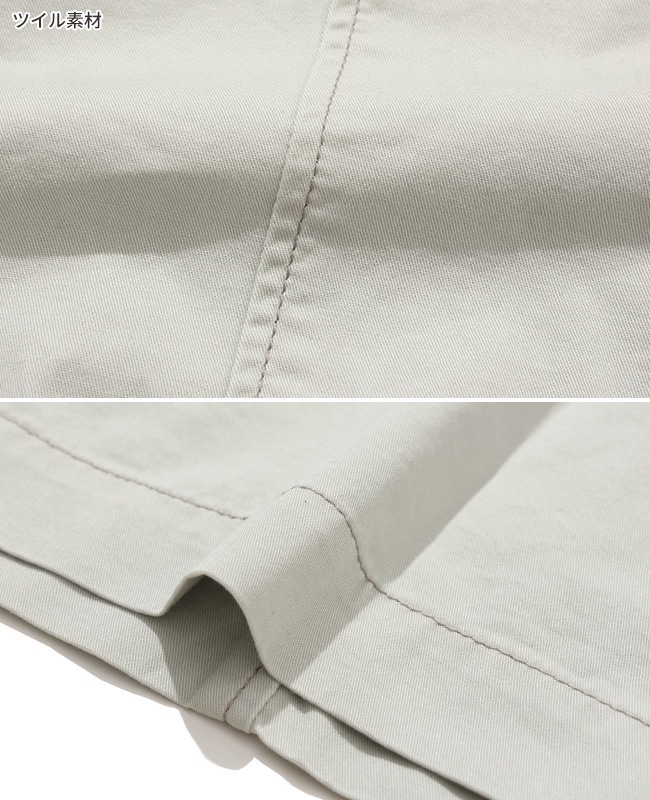 クリフメイヤー[公式] ノーカラーシャツワンピ LADYS W2434010