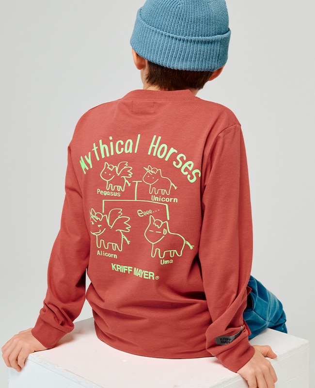 クリフメイヤー[公式] ぬくテクロンT（ペガサス） KIDS J2515611