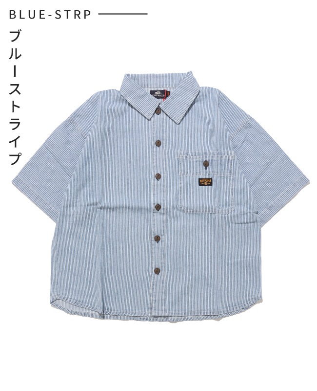 クリフメイヤー[公式] ワークステッチデニムシャツ KIDS J2545129