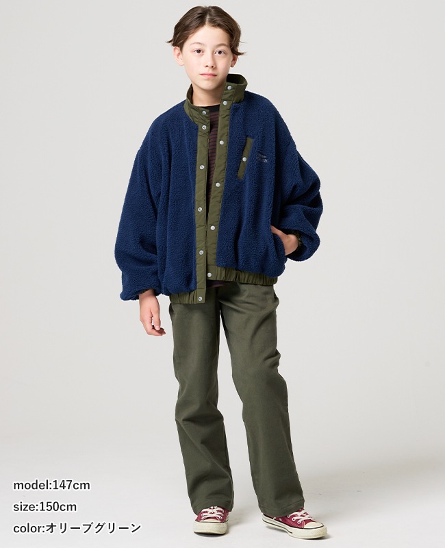 クリフメイヤー[公式] 裏起毛綿ストレッチパンツ KIDS J2616401