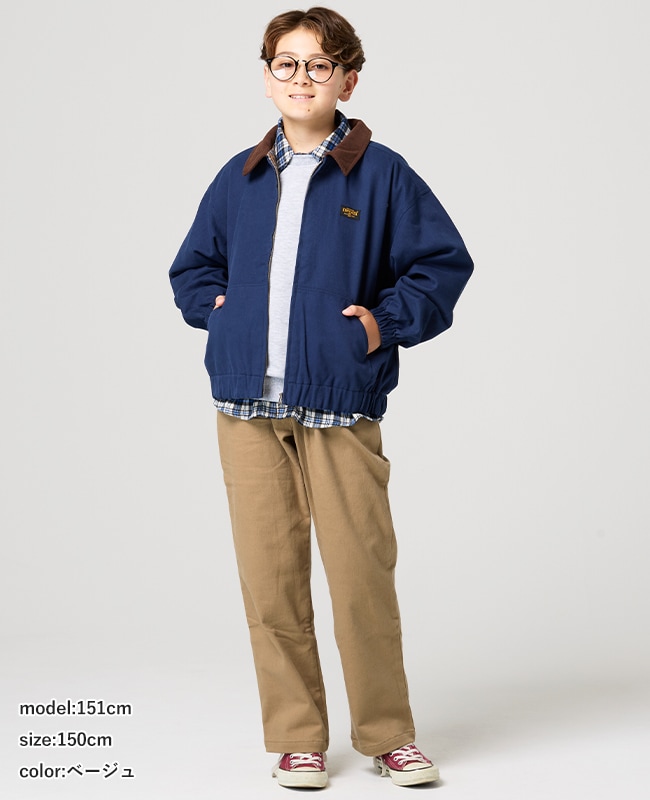 クリフメイヤー[公式] 裏起毛綿ストレッチパンツ KIDS J2616401