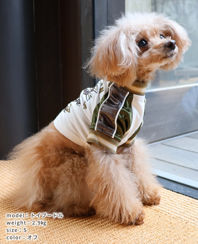 クリフメイヤー[公式] スーベニア刺繍スカT DOG D2447842