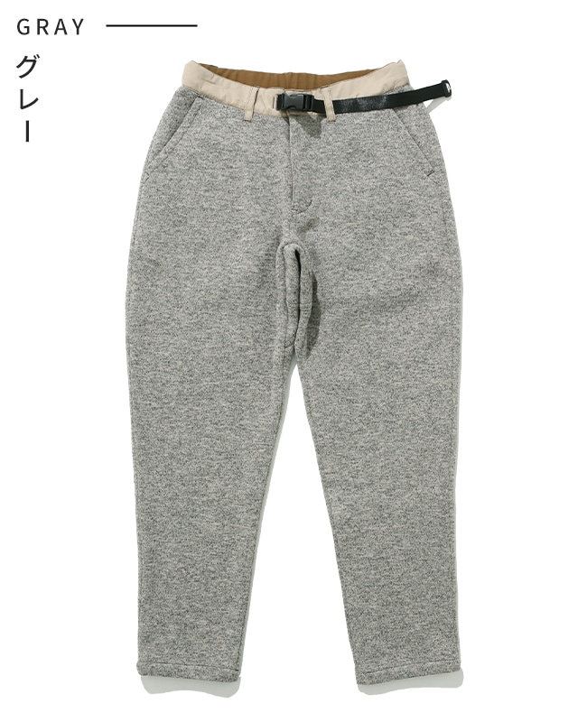 クリフメイヤー[公式] ニットフリーステーパードパンツ LADYS W2525125