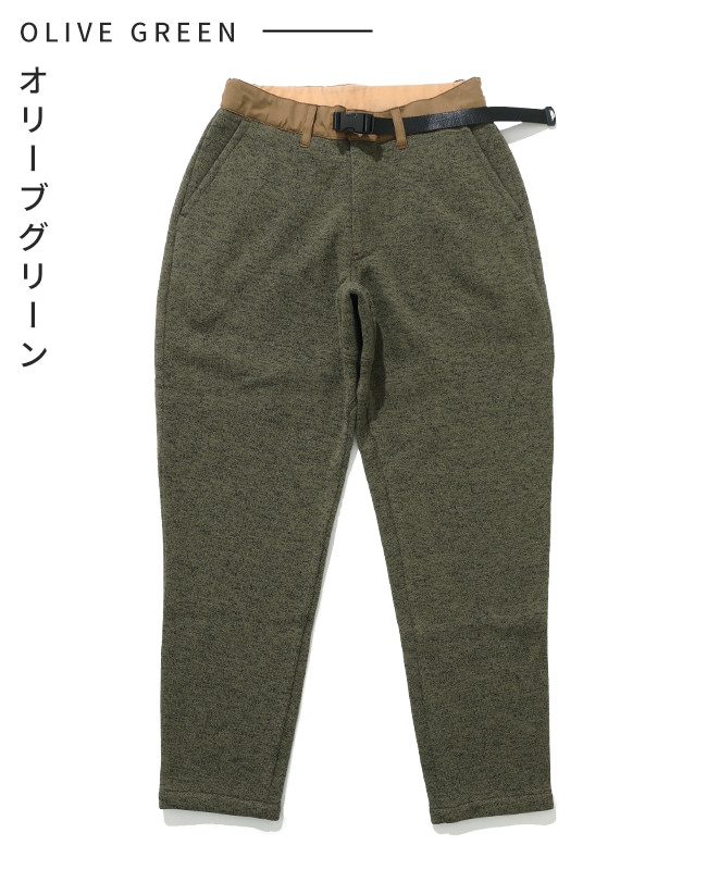 クリフメイヤー[公式] ニットフリーステーパードパンツ LADYS W2525125