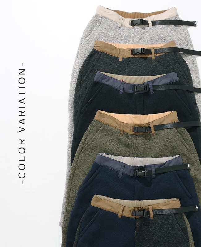 クリフメイヤー[公式] ニットフリーステーパードパンツ LADYS W2525125