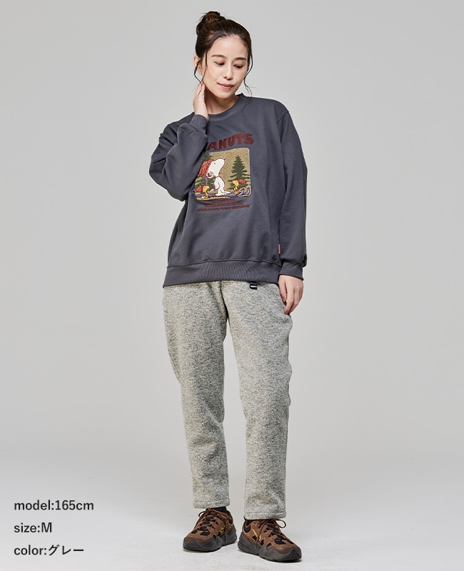 クリフメイヤー[公式] ニットフリーステーパードパンツ LADYS W2525125