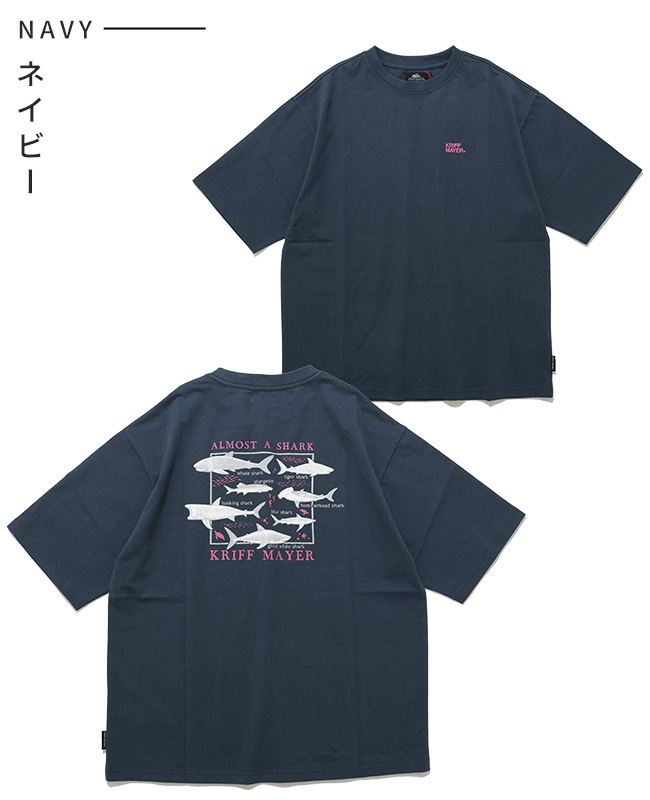 クリフメイヤー[公式] 楽LUCK-Tシャツ(ほぼサメ) KIDS J2546312