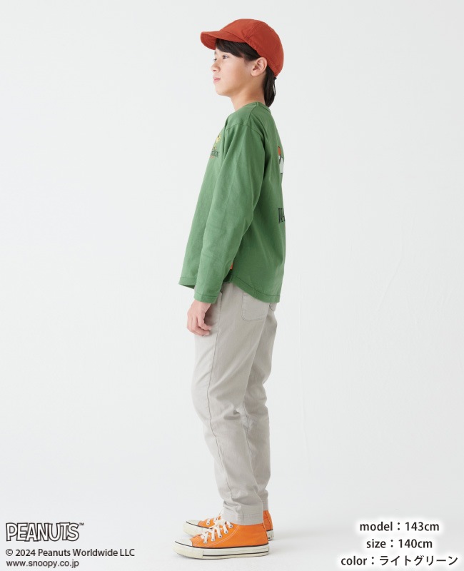 クリフメイヤー[公式] スヌーピーPTゆるロンT(WALK) KIDS 2337848K