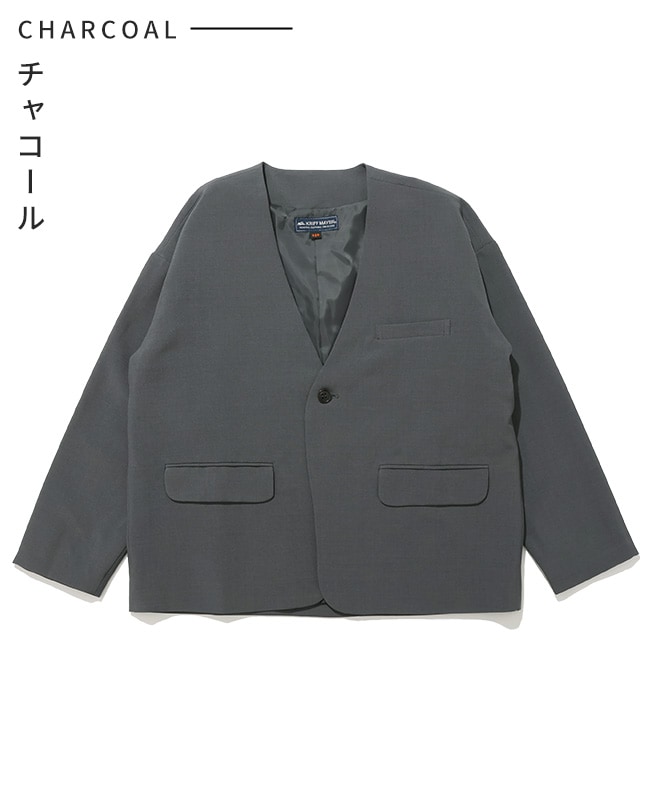 クリフメイヤー[公式] ノーカラージャケット KIDS J2535600 | 企画