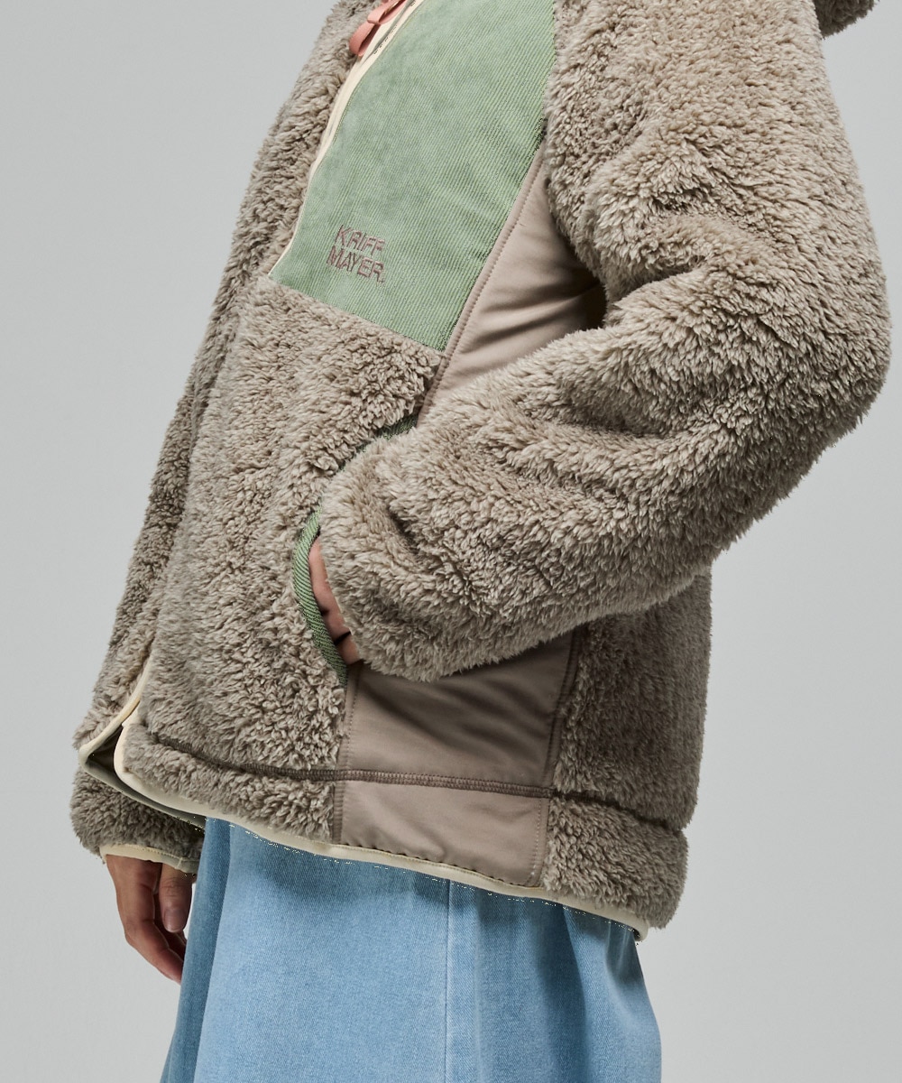【予約販売※10月中旬以降お届け】クリフメイヤー[公式] シャギーボアフードJK LADYS W2614404