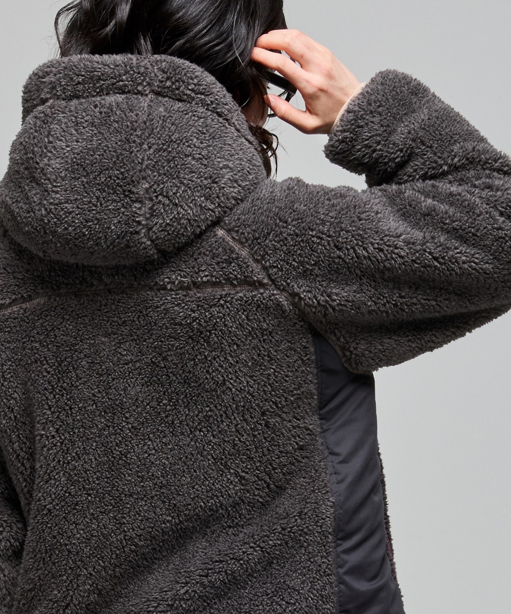 【予約販売※10月中旬以降お届け】クリフメイヤー[公式] シャギーボアフードJK LADYS W2614404