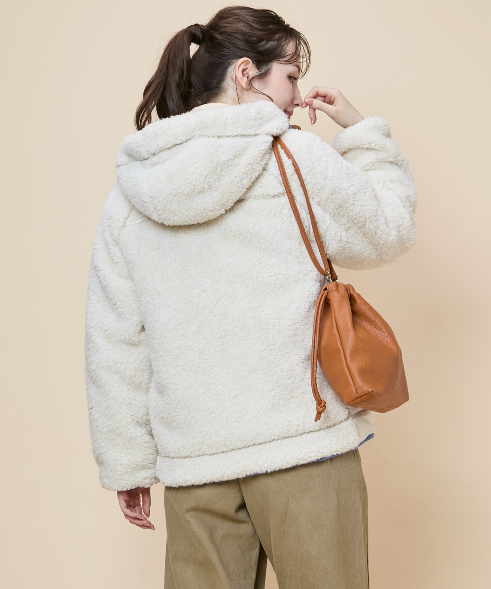 【予約販売※10月中旬以降お届け】クリフメイヤー[公式] シャギーボアフードJK LADYS W2614404